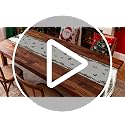 Christmas Tree Table Runner 13x72 Inches Farmhouse Holiday Dining Decor - Variation of THIS listing