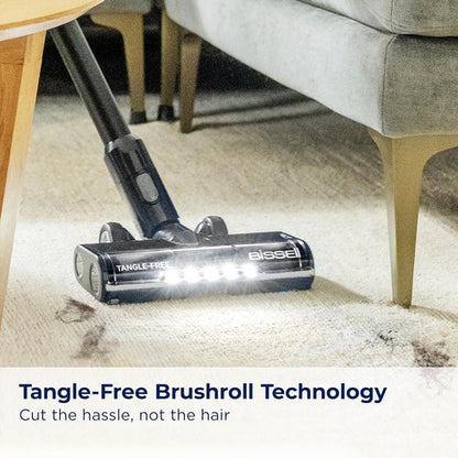 Bissell CleanView XR Cordless Vacuum - Lightweight, Tangle-Free Brush Roll, 35-Min Runtime, XL Tank, LED Lights