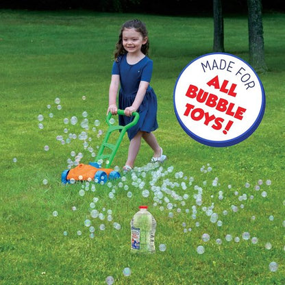 Fubbles Little Kids Bubbles - 64oz Non-Toxic Bubble Solution | Refill for Bubble Machines & Toys