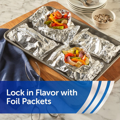 Reynolds Wrap Heavy Duty Aluminum Foil Sheets - Pre-Cut Pop-Up, 14 x 10.25 Inches | 150 Total Sheets