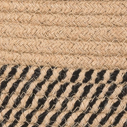 CHICVITA Wicker Laundry Basket With Handles, Storage Baskets for Decor, Rope Basket for Blankets, Toys, Clothes, Shoes, Plant Basket for Living Room, 14" X 14" X 12"