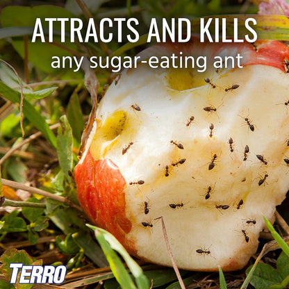 TERRO Outdoor Liquid Ant Bait Stakes - Effective Ant Control | 2 Pack