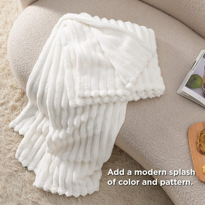 Bedsure Fleece Throw Blanket - Soft, Cozy Comfort for Couch | Perfect for All Seasons