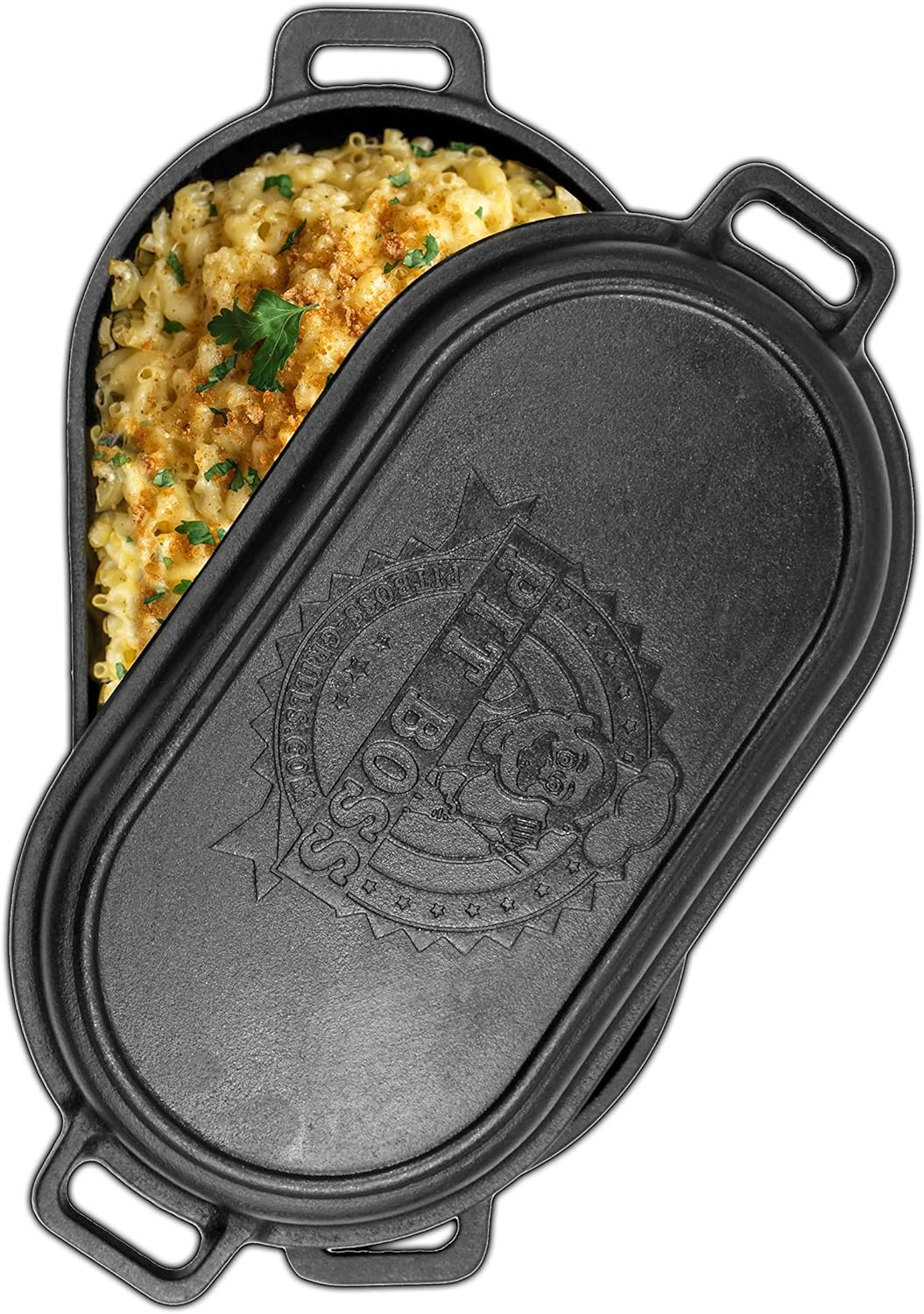 Pit Boss 6Qt Cast Iron Roaster with Lid - Durable Cooking Essential for Perfect Roasts