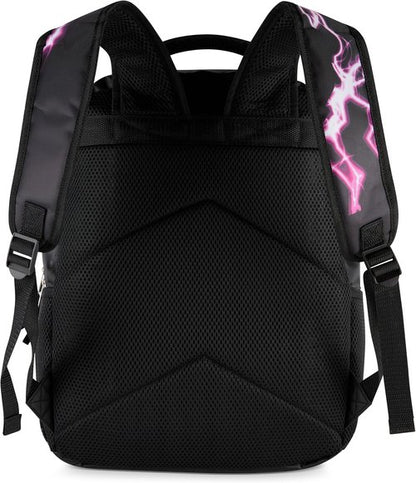 Huntrix K-Pop Demon Hunters 16” Backpack for Girls - Rumi, Zoey, Mira & Rubber Molded Charm