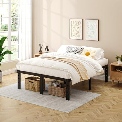 Kilyssa Queen Bed Frame, Queen Size Bed - Metal Queen Bed Frame & Queen Platform Bed Frame, No Box Spring Needed, Includes Queen Size Bed & Standard Bed Frames for Bedroom