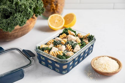Ello Duraglass Meal Prep Sets - Leak-Proof Glass Food Storage Containers | BPA-Free, Dishwasher Safe