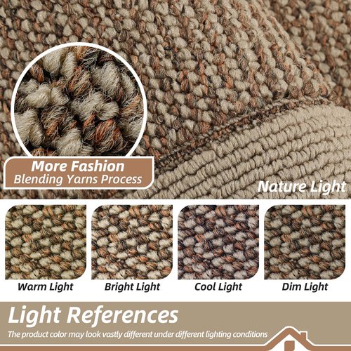 BEQHAUSE Indoor Door Mat 20" x 32", Dirt Trapper Door Mats Non-Slip Entryway Rugs Washable, Resist Dirt Absorbent Welcome Mat, Low Profile Floor Mats for Front Back Door and Entryway, Taupe