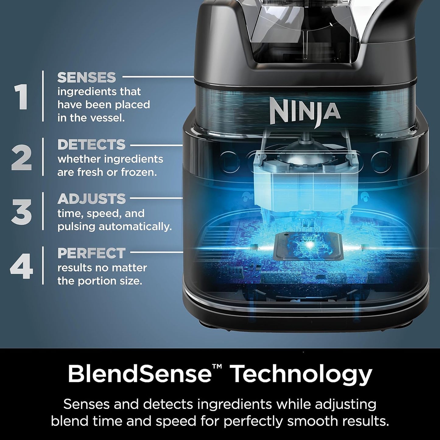 Ninja Blender & Food Processor - All-in-One Kitchen Appliance for Smoothies & Food | 72 oz. Pitcher & (2) 24 oz. To-Go Cups | 1800 Watt | Black | TB301