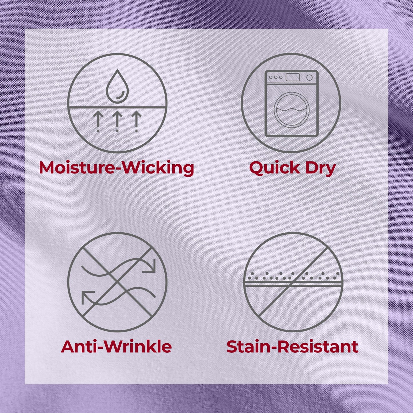 Mellanni Twin Sheets Set - 3 PC Iconic Collection Bedding - Hotel Luxury, Extra Soft, Cooling Bed Sheets - Wrinkle, Fade, Stain Resistant (Twin, Violet)