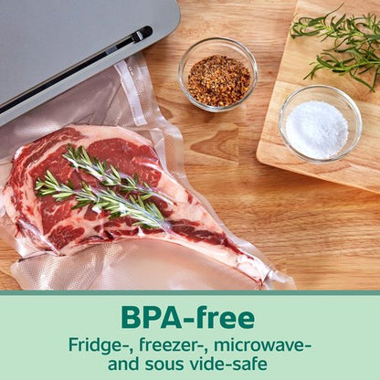 FoodSaver Gallon Vacuum Seal Bags - Heavy Duty 28 Pack for Extended Freshness & Enhanced Protection