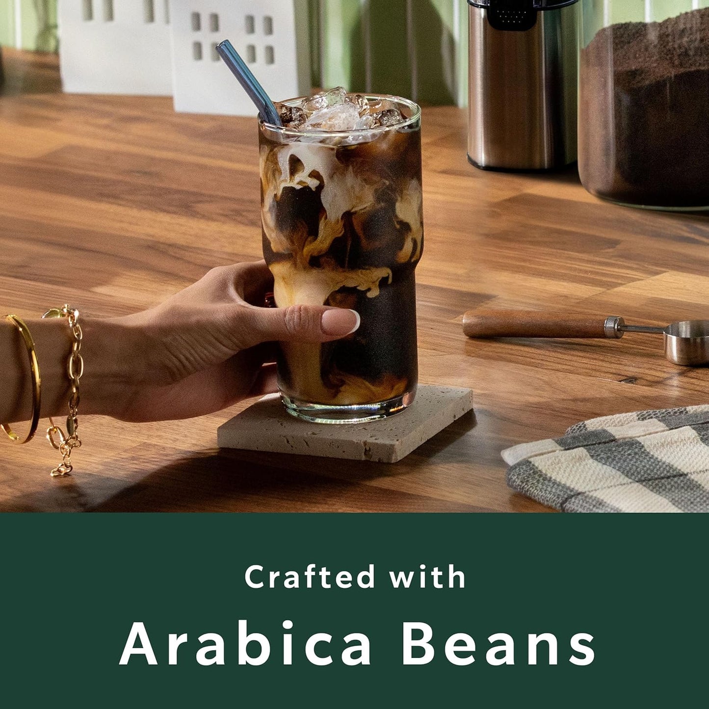 Starbucks K-Cup Coffee Pods - Blonde Roast Veranda Blend for Hot or Iced Coffee | 22 Pods