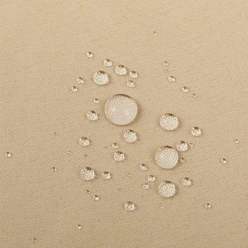ALYVIA SPRING Long Fabric Shower Curtain Liner Waterproof - 72" x 74", Soft & Lightweight Longer Shower Curtain with 3 Magnets, Machine Washable - 72x74, Khaki