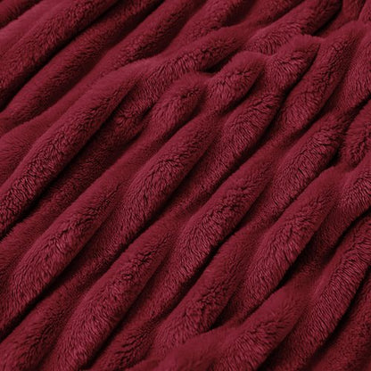 Bedsure GentleSoft Red Full Blanket for Bed - Cozy Soft Blankets for Women, Cute Large Throws for Girls, 84x90 Inches