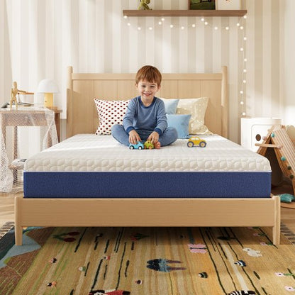 Gelsea 8 Inch Full Size Mattress, Firm Gel Memory Foam Full Mattress in a Box, Firm Back Support for Pressure Relief & Spinal Alignment, CertiPUR-US Certified, Fiberglass-Free