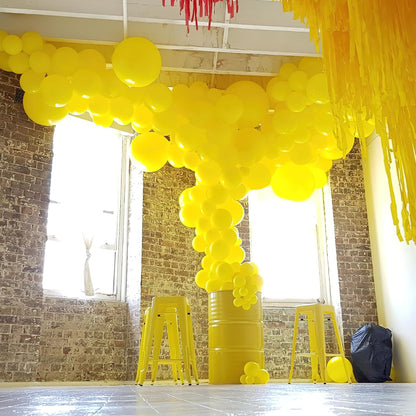 PartyWoo Yellow Balloons - 50pcs 12 Inch Latex Helium Balloons for Birthday & Baby Shower Decor