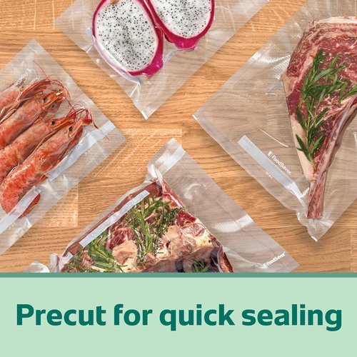 FoodSaver Gallon Vacuum Seal Bags - Heavy Duty 28 Pack for Extended Freshness & Enhanced Protection