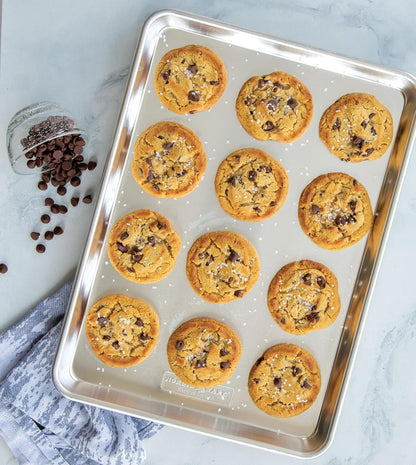 Nordic Ware Baker's Half Sheet - Natural Aluminum for Even Baking | Durable & Versatile