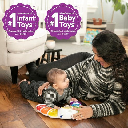 Baby Einstein Glow & Discover Light Bar - Musical Activity Toy for Infants 3 Months+ | Color & Animal Learning
