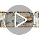 Blue Snowman Xmas Table Runner 13x90 Inch Holiday Home Decor - Blue