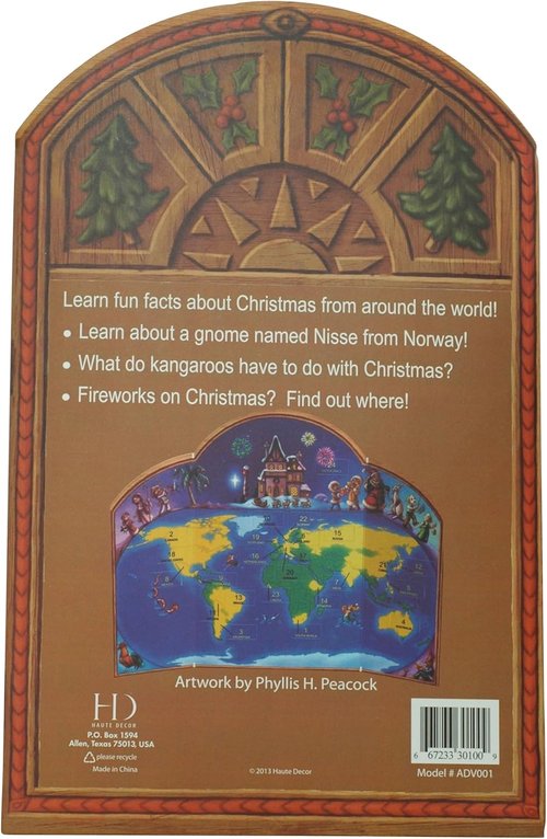 Haute Decor Advent Calendar - Celebrate Christmas Around the World in Style