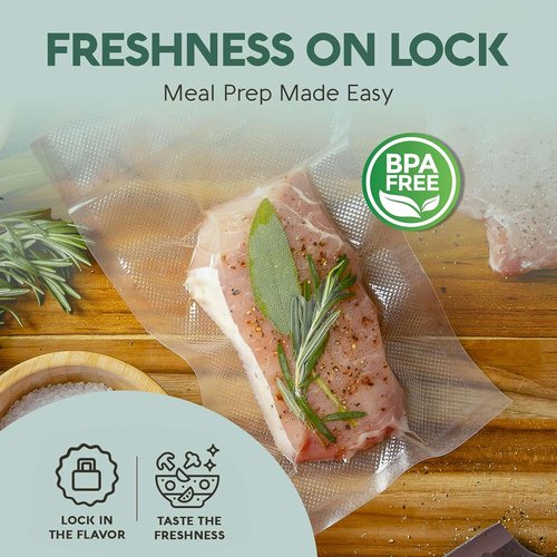 Avid Armor Vacuum Sealer Bags - Non-BPA Food Storage & Sous Vide | Pint, Quart & Gallon Combo Pack (150 Bags)