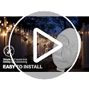 Clear Outdoor String Lights Adhesive Hooks - 40Pcs Heavy Duty Clips