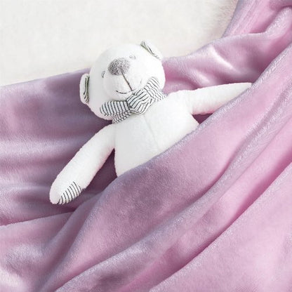 Bedsure GentleSoft Fleece Blanket - Cozy Small Throw for Kids | 43x55 Inches, Lilac Color