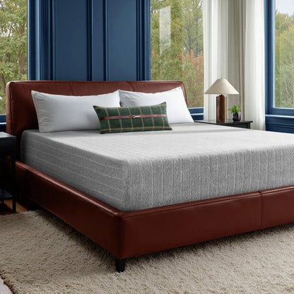 Bare Home Queen Mattress - Medium Firm - Extra Thick Visco Elastic Memory Foam - CertiPUR-US Certified - Support & Pressure Relief - Minimal Motion Transfer - 100 Night Trial