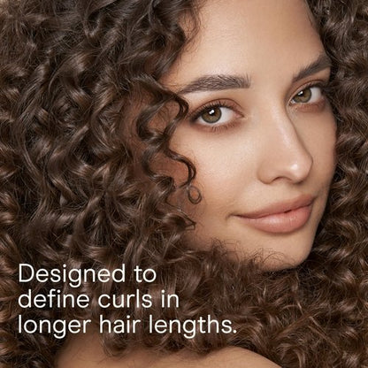Conair Curl Define Pro Hair Brush for Curly Hair, Dual-Vent Design with Continuous Grooves, Mixed Bristles for Frizz-Free Detangling, Smoothing, and Curl Definition