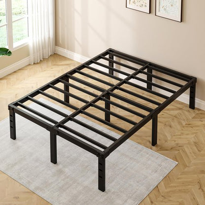Kilyssa Queen Bed Frame, Queen Size Bed - Metal Queen Bed Frame & Queen Platform Bed Frame, No Box Spring Needed, Includes Queen Size Bed & Standard Bed Frames for Bedroom