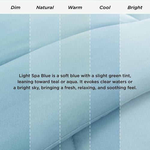 Bedsure Comforter Duvet Insert - Quilted Comforters Twin Size, All Season Duvet, GentleSoft Down Alternative Bedding, with 8 Tabs, Gifts for Women/Men, Light Spa Blue, Twin 88 x 68 Inches