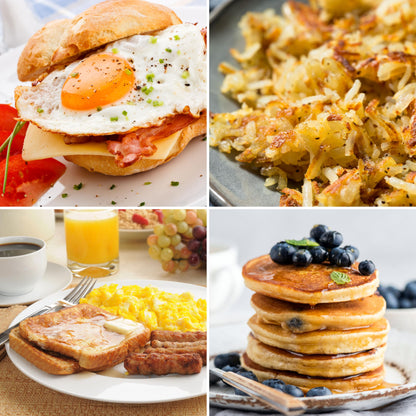 Nostalgia 3-in-1 Breakfast Station - Includes Coffee Maker, Non-Stick Griddle, and 4-Slice Toaster Oven - Versatile Breakfast Maker with Timer - Red