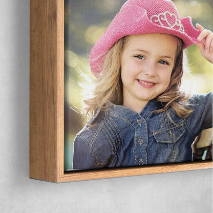 P&L ART Personalized Custom Canvas Prints - Transform Your Photos into Stunning Wall Art | 11x14 Beige