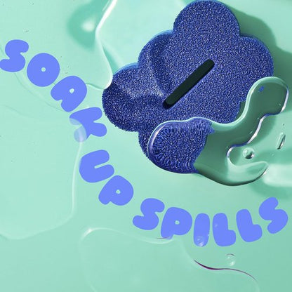 Brite by Scotch-Brite 2-Sided Scrub Sponge - Midnight Mode for Effective Kitchen Cleaning | 6 Pack