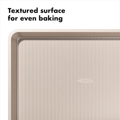 OXO Good Grips Non-Stick Pro Jelly Roll Pan - 10 x 15 Inch for Easy Baking & Cleanup