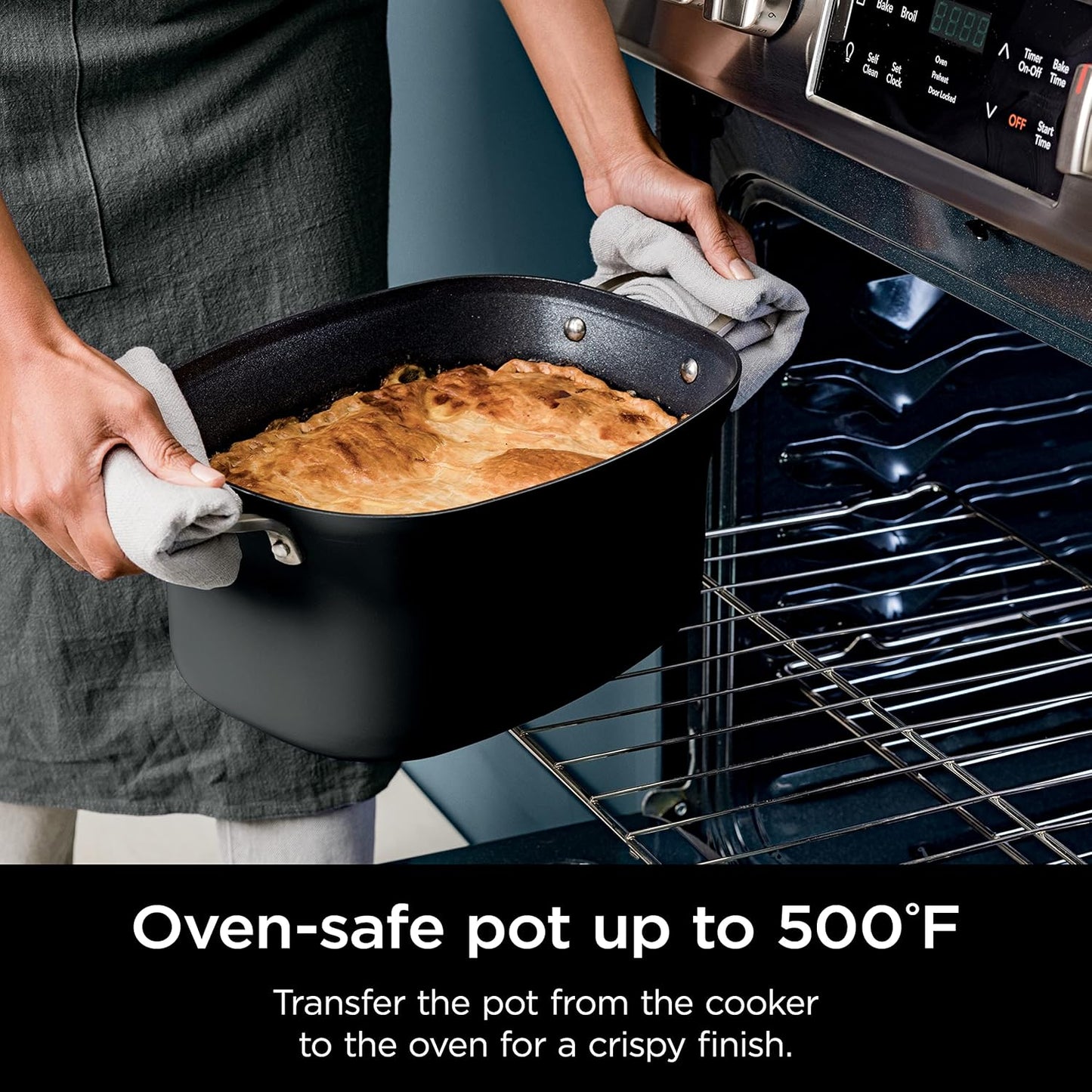 Ninja® 12-in-1 PossibleCooker™ PLUS - 8.5-Qt Multi-Cooker with Sous Vide & Proof | Nonstick, Oven Safe to 500°F | Black