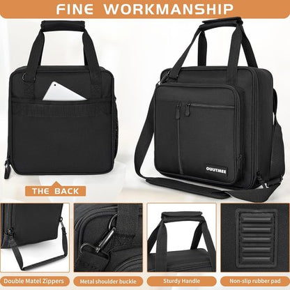 Keurig Coffee Maker Carrying Bag - Portable Storage Tote with Extra Pockets for K-Mini & K-Mini Plus