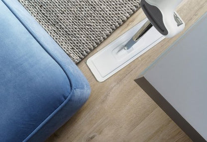 Tidy House Self-Wringing Flat Mop, 48.8 inch Handle, Microfiber Pads, Swivel Head Design