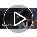 Travel Neck Pillow with Adjustable Chin Support Memory Foam for Airplanes