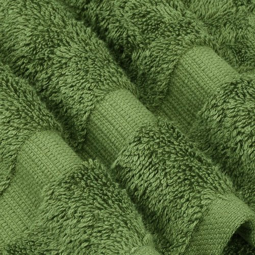 Chakir Turkish Linens | Hotel & Spa Quality 100% Cotton Premium Turkish Towels | Soft & Absorbent (4-Piece Bath Towels, Moss)