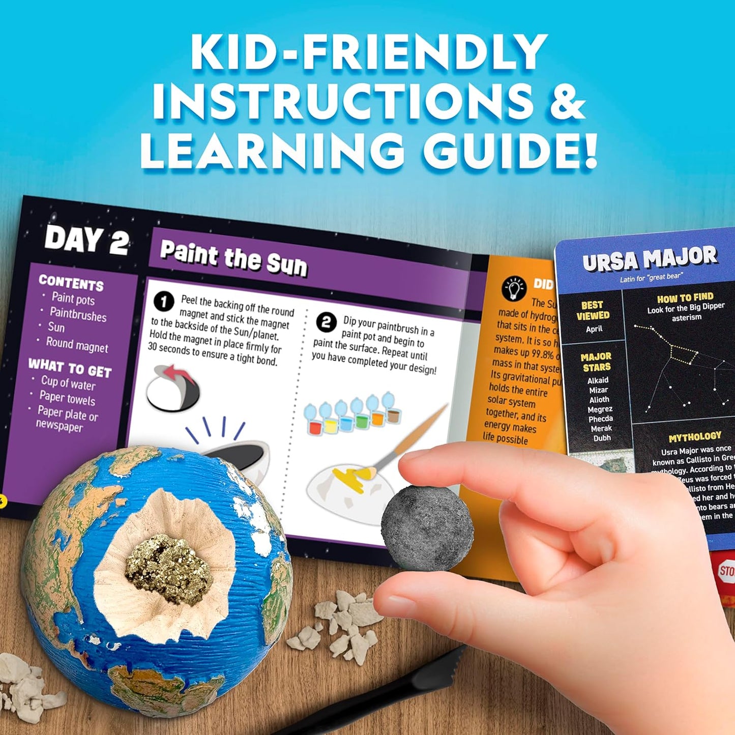 National Geographic 2026 Outer Space Advent Calendar - 24 Days of Space-Themed Fun for Kids