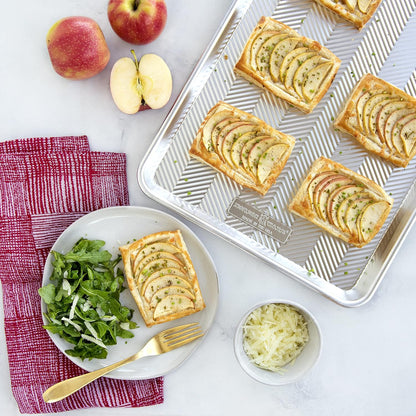 Nordic Ware Prism Quarter Sheet - Durable Aluminum Baking Tray | 2-Pack for Perfect Baking
