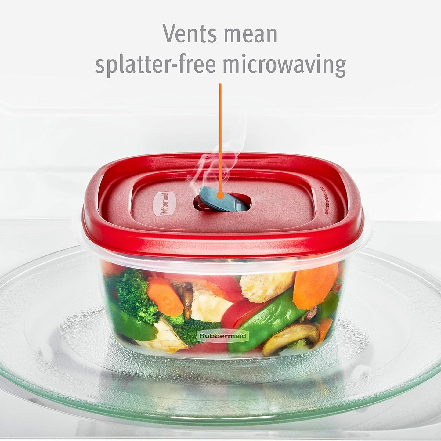 Rubbermaid Easy Find Lids | 5-Cup Food Storage Container for Effortless Organization