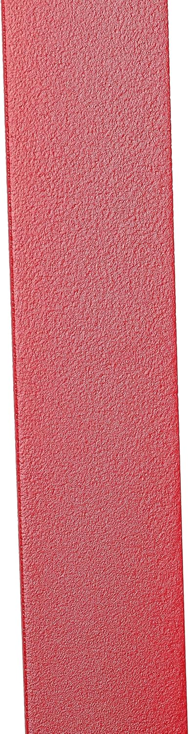 Sattiyrch 15" Wreath Hanger - Sturdy Steel Over The Door Hook for Front Door Decor (Red)