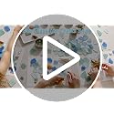 Blue Sea Glass for Crafts 34oz Bulk Beach Decor & Mosaic Art