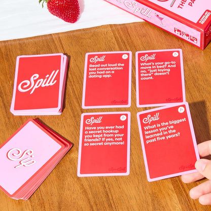 Sip Or Spill | Fun Party Drinking Game for Adults - 200 Cards & Instructions Included
