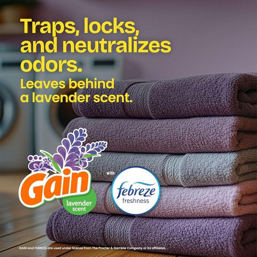Glad ForceFlex Tall Kitchen Trash Bags - 13 Gallon Gain Lavender with Febreze - 110 Count