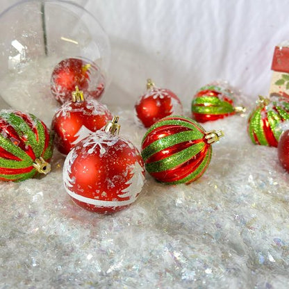 Jimmy Jem's - White Iridescent Snow Globe Decorations | 2 Oz Christmas Crafting Supplies