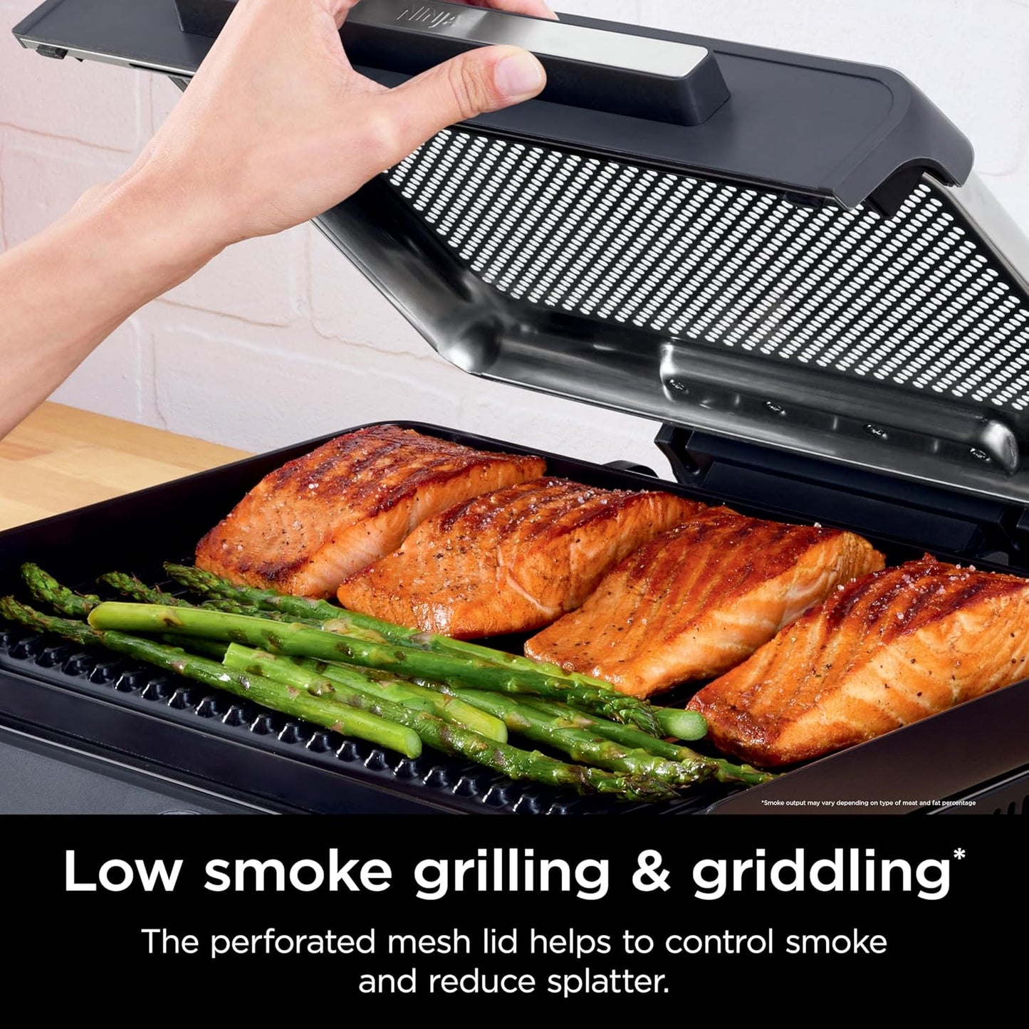 Ninja Electric Griddle & Indoor Grill - Nonstick 14” Cooking Surface for Steak, Burgers & Veggies